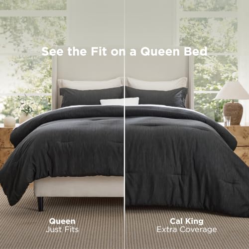 Charcoal Cal King Comforter Set
