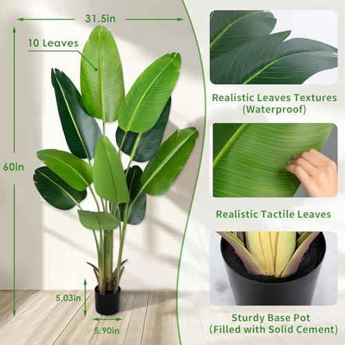 Artificial Bird of Paradise Plant (2 Count)