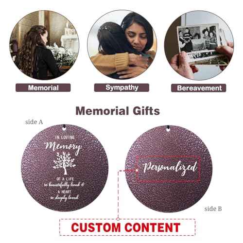 Engrave Bereavement Wind Chimes Loss of Mother Loved One