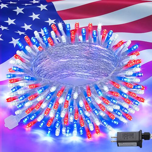 Red White and Blue Lights (66 Foot)