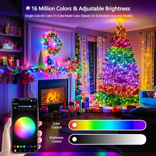 200 LED RGB String Lights Outdoor Indoor (66 Foot)