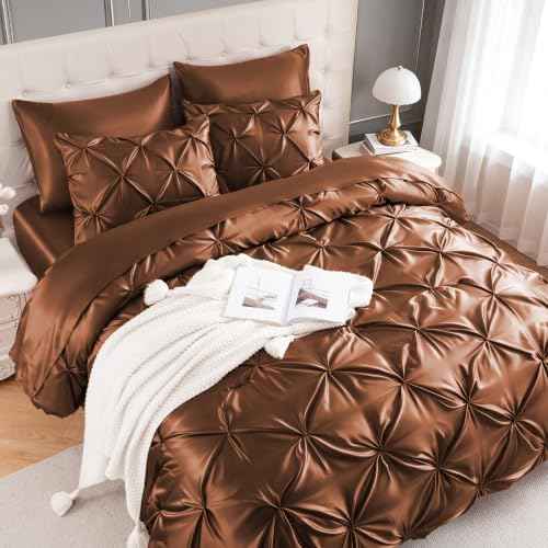 Satin Comforter Set Oversized Queen