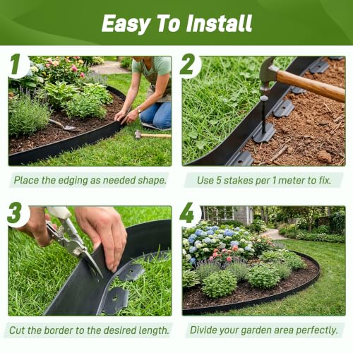 Extra 6.29" x 50' Landscape Edging