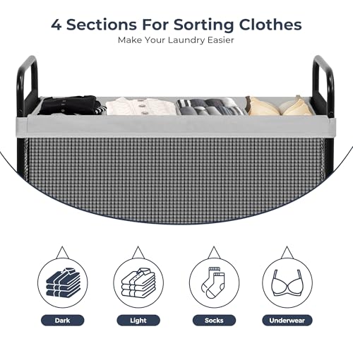 Laundry Hamper 4 Section