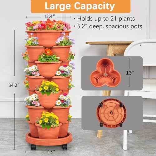 7 Tier Vertical Garden Planter (7 Count)