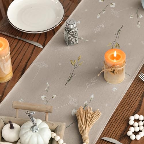 210 GSM Fall Table Runner Home Party Decor 13x120 Inch