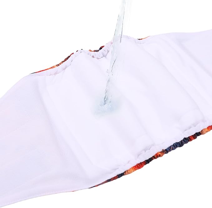 CuteBone Dog Diapers Male Washable Belly Band for Male Dogs Wraps Black 3pcs a Pack DM56L