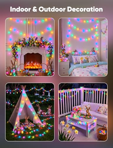 Pastel Globe Lights