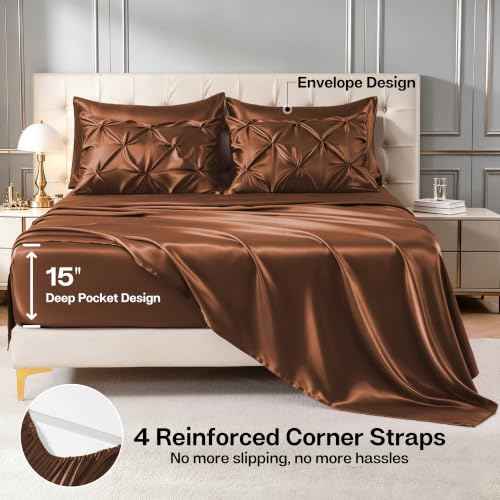 Satin Comforter Set Oversized Queen