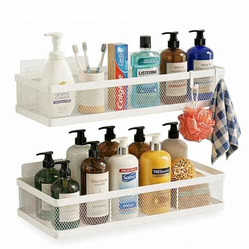 Mesh Shower Caddy Wall Mount (2 Count)