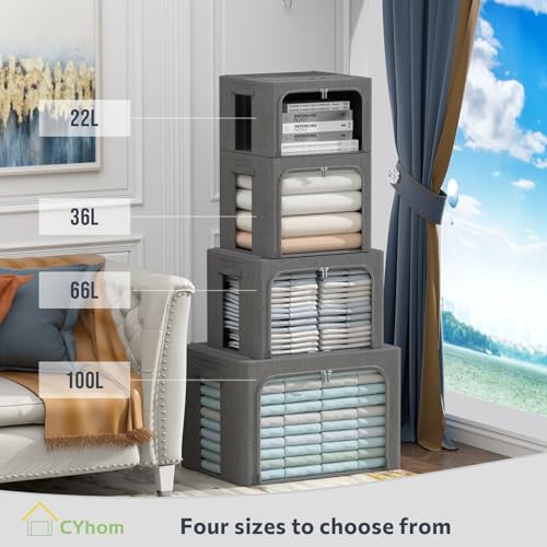 Extra Large Clothes Storage Bins (2 Count)