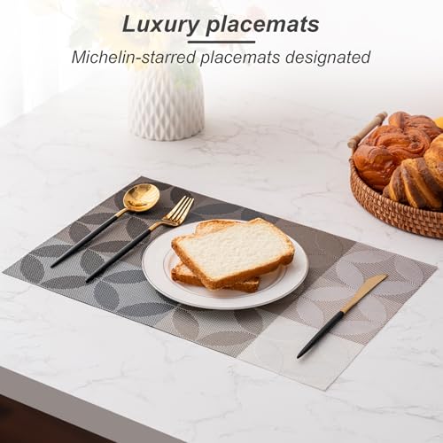 Placemats Set of 6 Washable Indoor (6 Count)