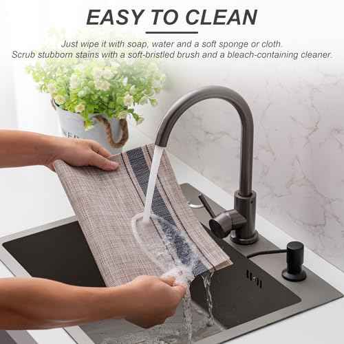 Placemats Set of 6 Washable Indoor (6 Count)