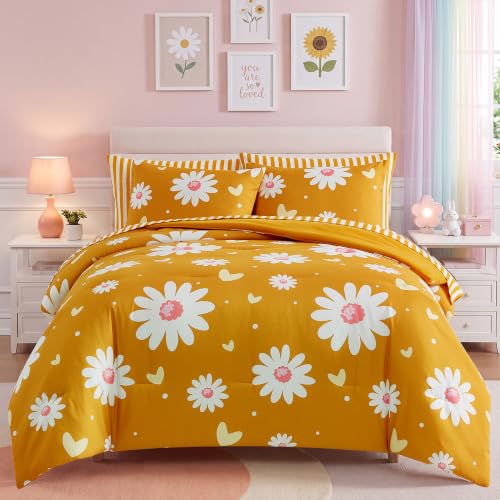 Queen Comforter Set with Sheets for Girls