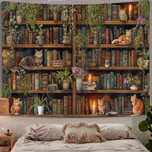Magic Library Tapestry