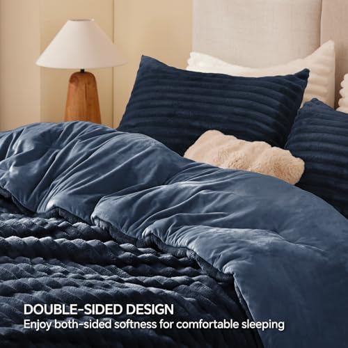 Fleece California King Comforter Set