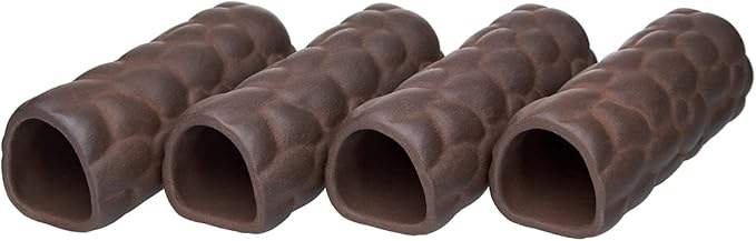 Plecoceramics Pleco Breeding cave Fish Tank Decoration Type Bubble (Medium 4 pcs Pack)