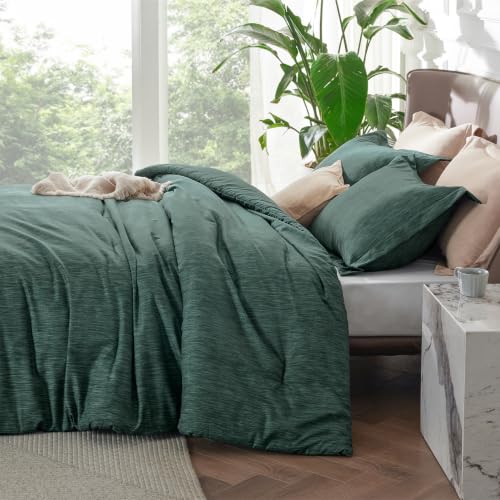 Dark Green Cal King Comforter Set