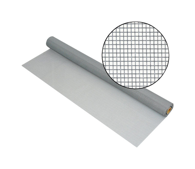 Phifer Wire 28 in. W X 100 ft. L Gray Fiberglass Insect Screen Cloth 3002196