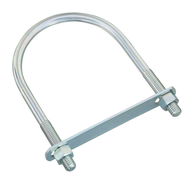 National Hardware 1/2 in. X 4-1/2 in. W X 7 in. L Coarse Zinc-Plated Steel U-Bolt N347-831
