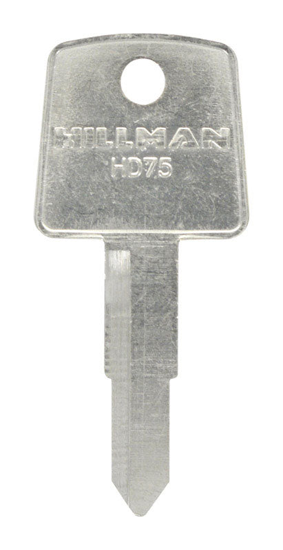 HILLMAN Traditional Key Automotive Key Blank Double For Honda Black/Silver 84024, Pack of 10