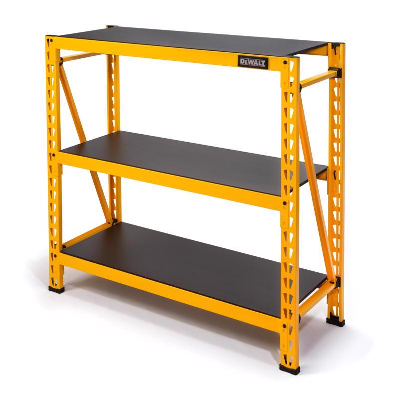 DeWalt 48 in. H X 50 in. W X 18 in. D Yellow Steel Storage Rack 56831