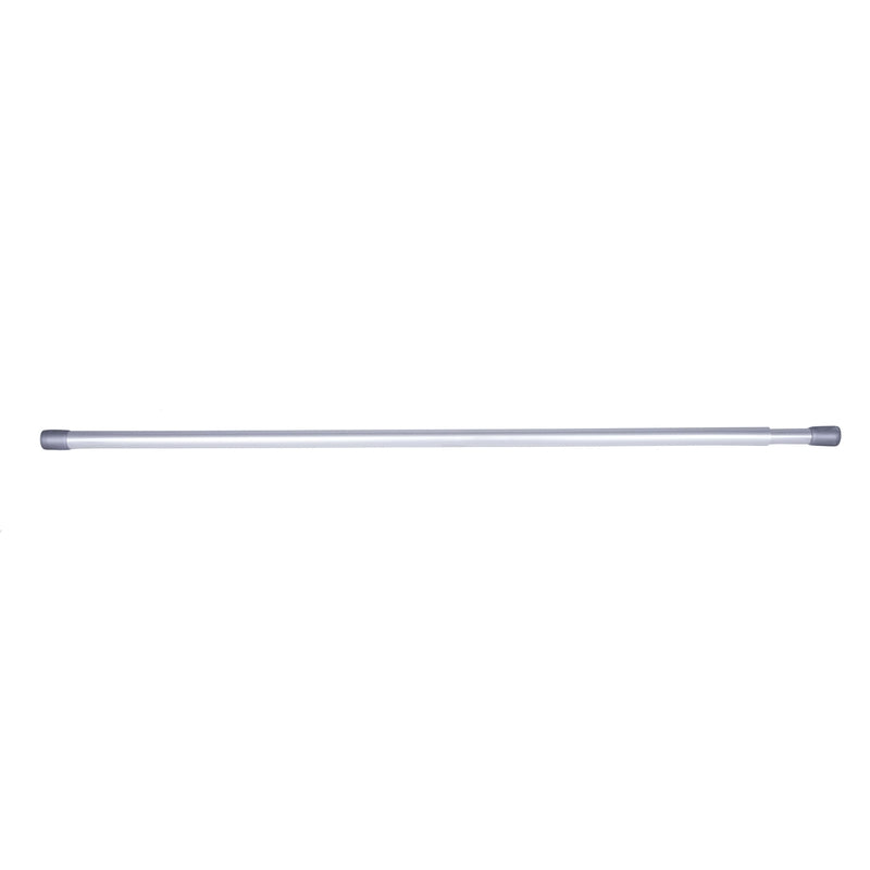 Kenney Silver Traditional/Transitional Tension Rod 28 in. L X 48 in. L KN613NP