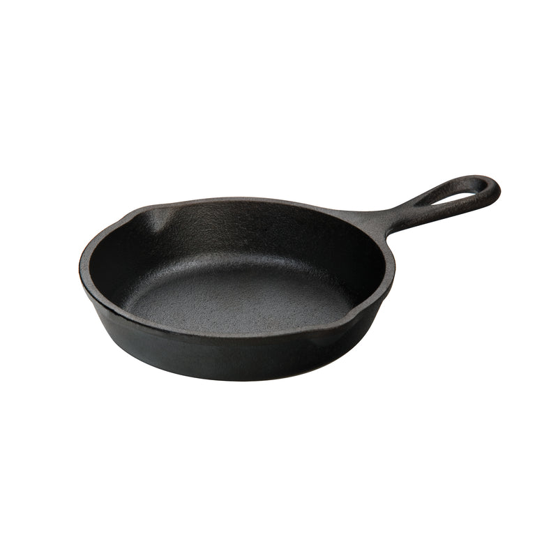 Lodge Cast Iron Skillet 5 in. Black L5MS, Pack of 4