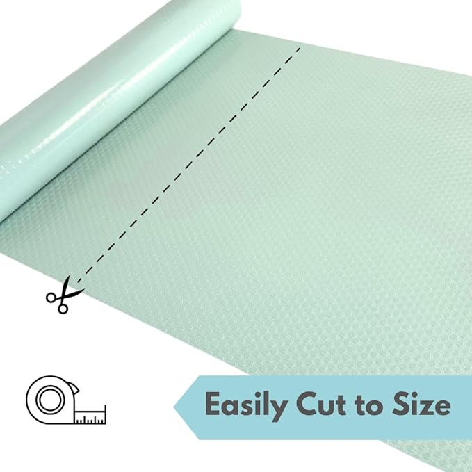 Tank Liner, 17.7" x 59", Reptile Terrarium Substrate Mat Carpet Bedding, Enclosure Liner for Bearded Dragon Leopard Gecko Lizard Tortoise Snake (Turquoise)