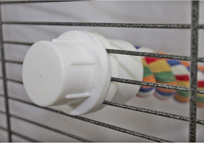 34 Inch Flex Rope (Large) - Bendable Fun Climbing Perch Cage Accessory Toy - Sugar Gliders, Squirrels, Degus, Marmosets, Monkeys, Parrots, Birds, Rats & Other Small Animals (Pack of 2)