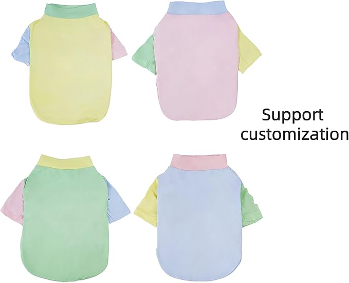Custom Dog Birthday Shirt,Personalized Pet Apparel Print with Name Age Number,Pet Birthday Outfit,Lightweight Breathable Cotton Vest for Small Medium Large Dogs Cat (Dopamine Pink, Medium)