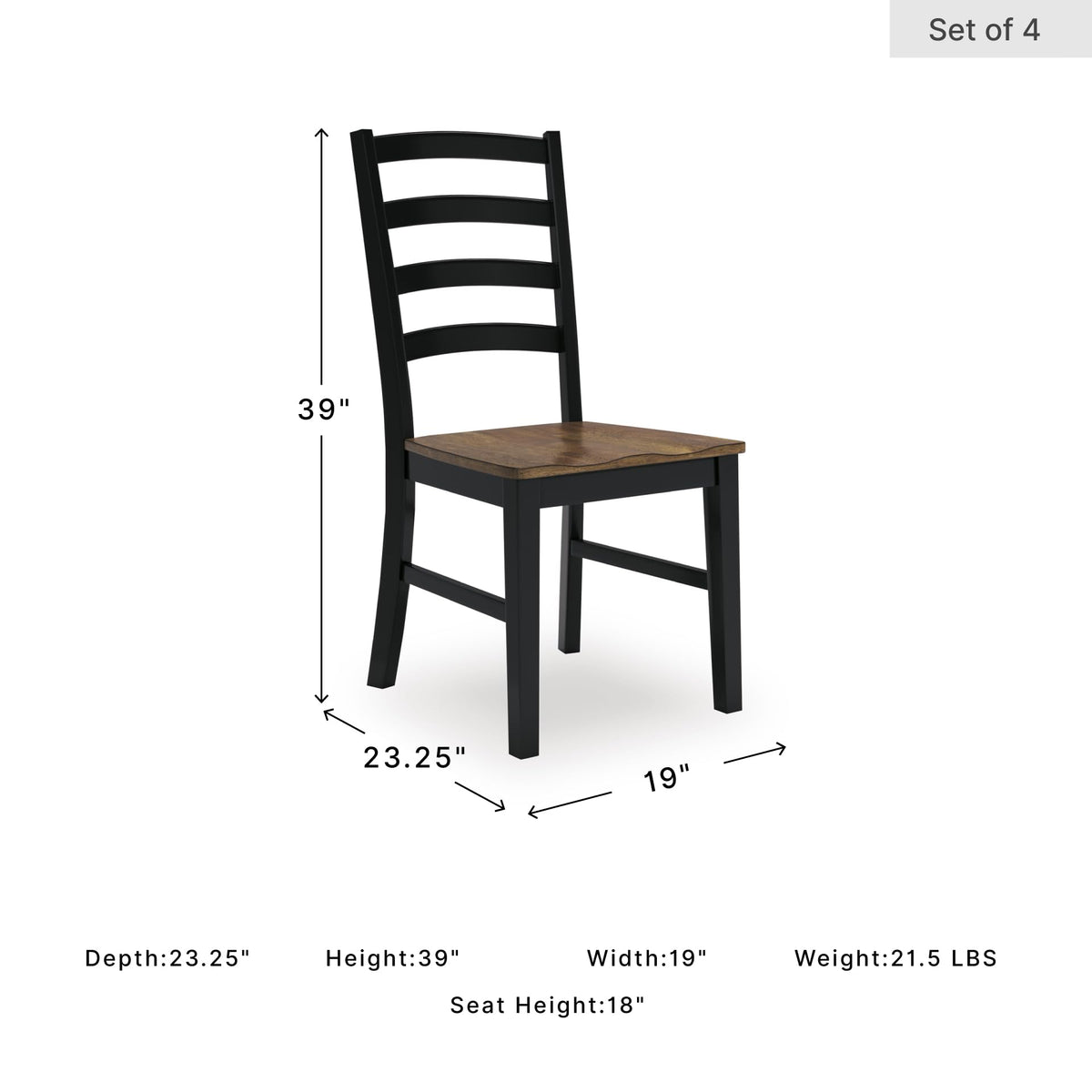 Berringer Upholstered Dining Side Chair (4 Count)