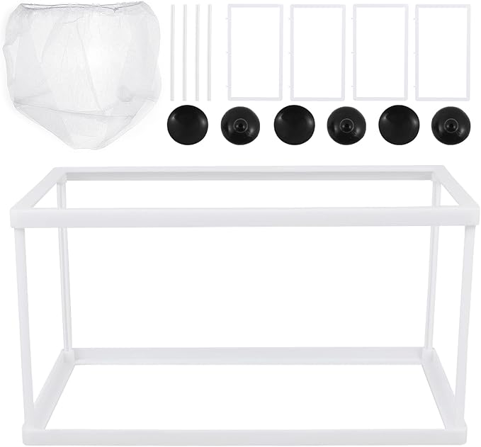2pcs Fish Hatchery Box Aquarium Separation Net Nylon Incubator Mesh - Large Size
