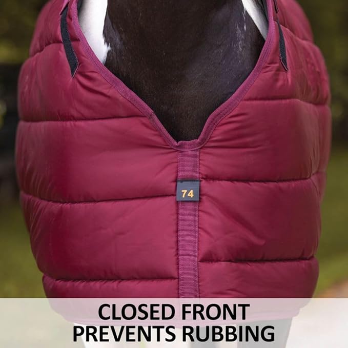 Cutback Fit Zenith Dura-Nylon Horse Stable Blanket | Adjustable Leg Strap | Breathable Horse Blankets & Sheets | Heavyweight Insulation Horse Blankets