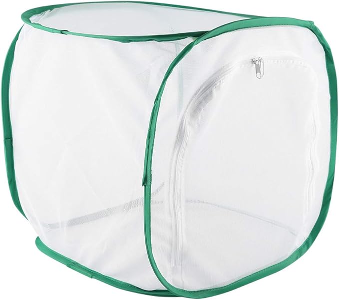 Breeding Cage, Homes for Pets, Large Foldable Ventilated Breeding Cage, Portable Durable Breeding Cage for Canary Aviary Lovebird Budgie Finch Parakeet(30 * 30 * 30cm)