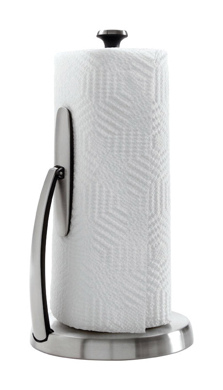 OXO Good Grips Stainless Steel Paper Towel Holder 14 in. H X 7 in. W X 7 in. L 1066736V4