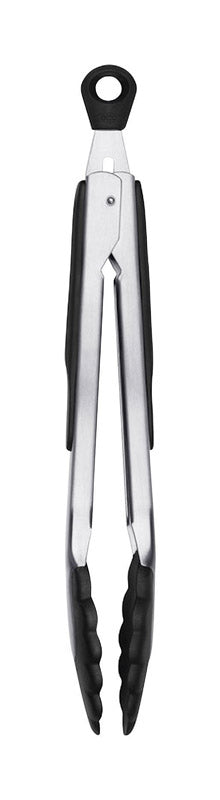 OXO Good Grips Black Stainless Steel Tongs 1054627V4