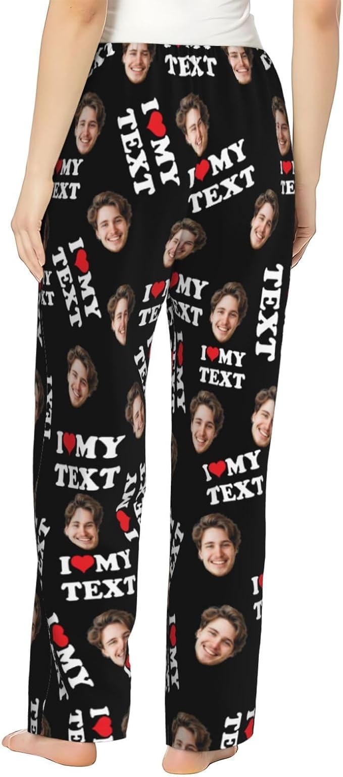 Personalized Pajama Pants For Men Women Custom Pajama Pants With Face Custom Face Pajamas Funny Customized Gifts