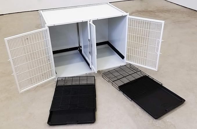 3 or 4 Unit Powdercoated Cage Bank Kit