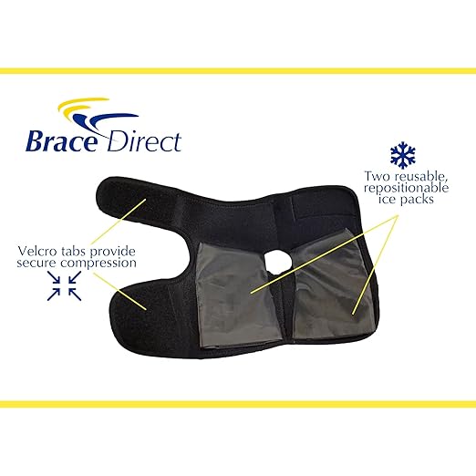 Air CAM Walker Boot Short + Ankle & Foot Ice Pack Cold Wrap