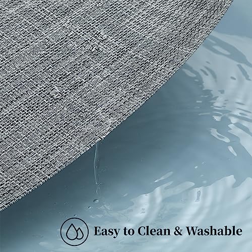 Linen Grey Placemats Set of 12 (12 Count)