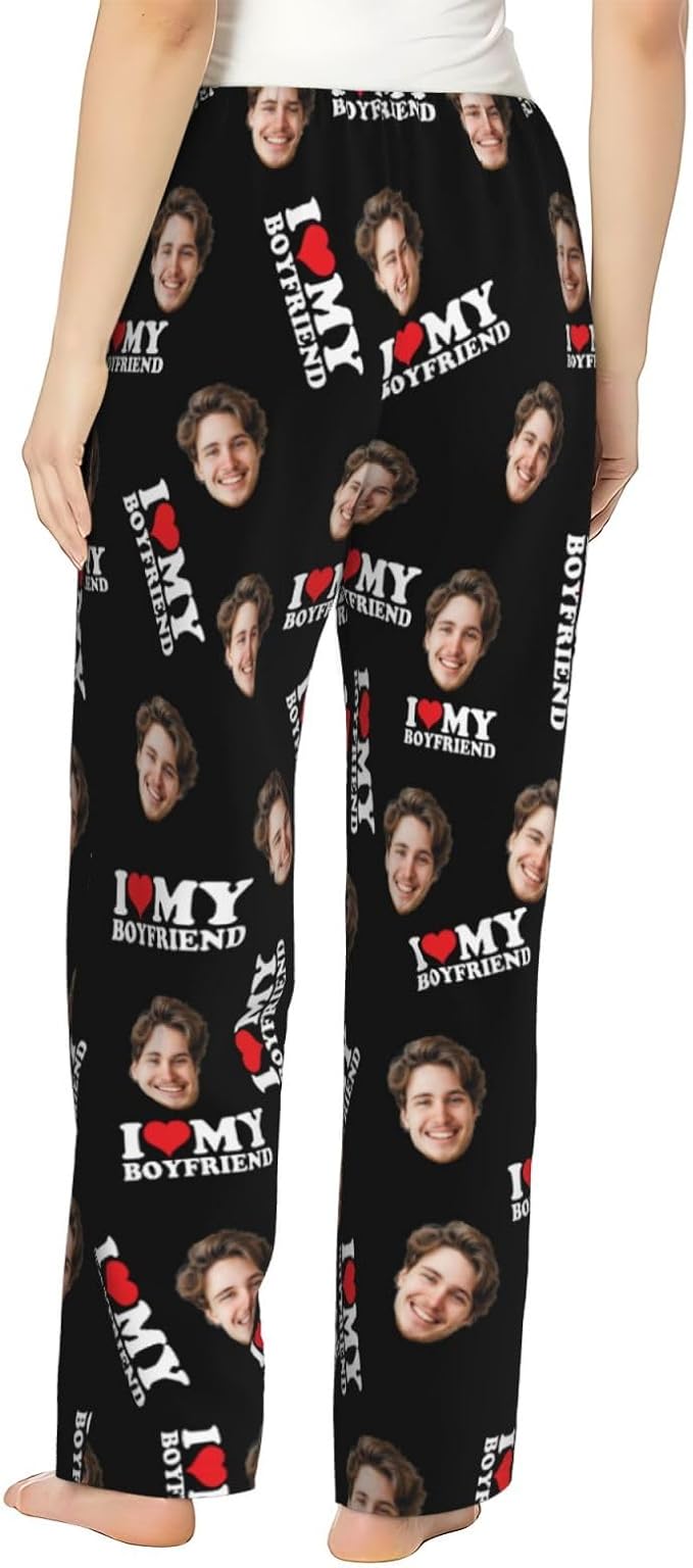Personalized Pajama Pants For Men Women Custom Pajama Pants With Face Custom Face Pajamas Funny Customized Gifts