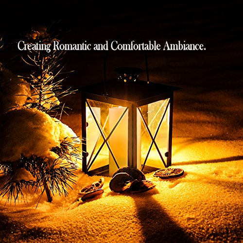 Real Wax Flickering Flameless Candles Battery Operated