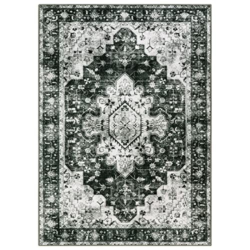 Ultra Thin Washable Vintage Area Rug