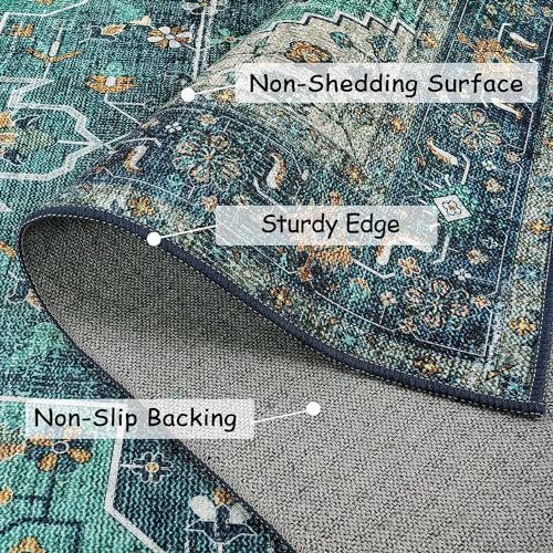 Ultra Thin Vintage Area Rug