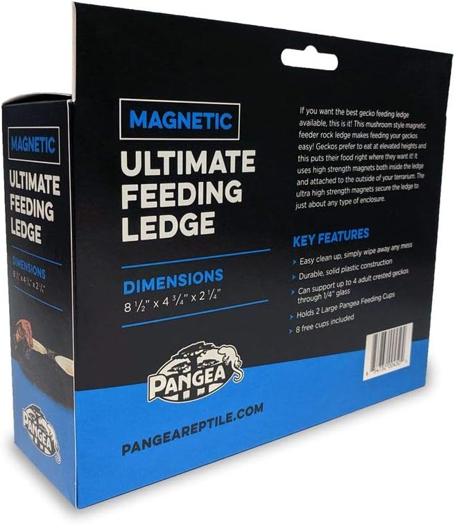 Ultimate Gecko Ledge - Magnetic Reptile Feeder