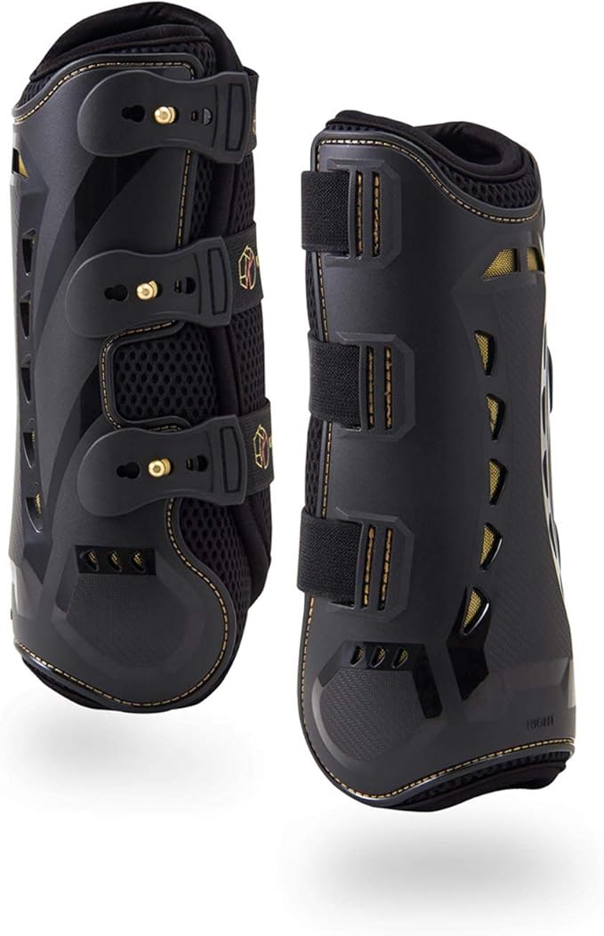 Kavallerie Classic Tendon Boots, Impact-Absorbing Material, Breathable & Evenly Distribute Pressure, Protect Tendon and Ligaments, Anti-Slip, Anti- Sore and Moisture Repellant Show Jumping Boots