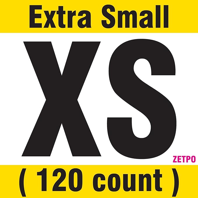 zetpo Cat Nail Caps | Cat Claw Covers | with Adhesives and Applicators (XS, 12x Colors/Luna | 120 pcs)