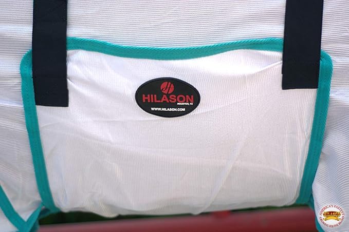 HILASON Horse Fly Sheet - Summer Spring UV Protection Mesh Bug Mosquito FlySheet for Horses | Fly-Sheet