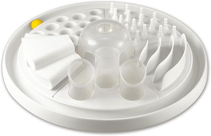 Cat-Center - 7-in-1 Pet Activity Center, Cat Toy Game, Educate & Entertain Your Pet, Durable & Dishwasher Safe, Multi Play Toy